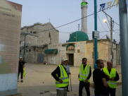 بالصور - اللد: مسيرة "الأقصى مسؤوليتي" من حيفا تصل إلى المدينة سيراً على الأقدام